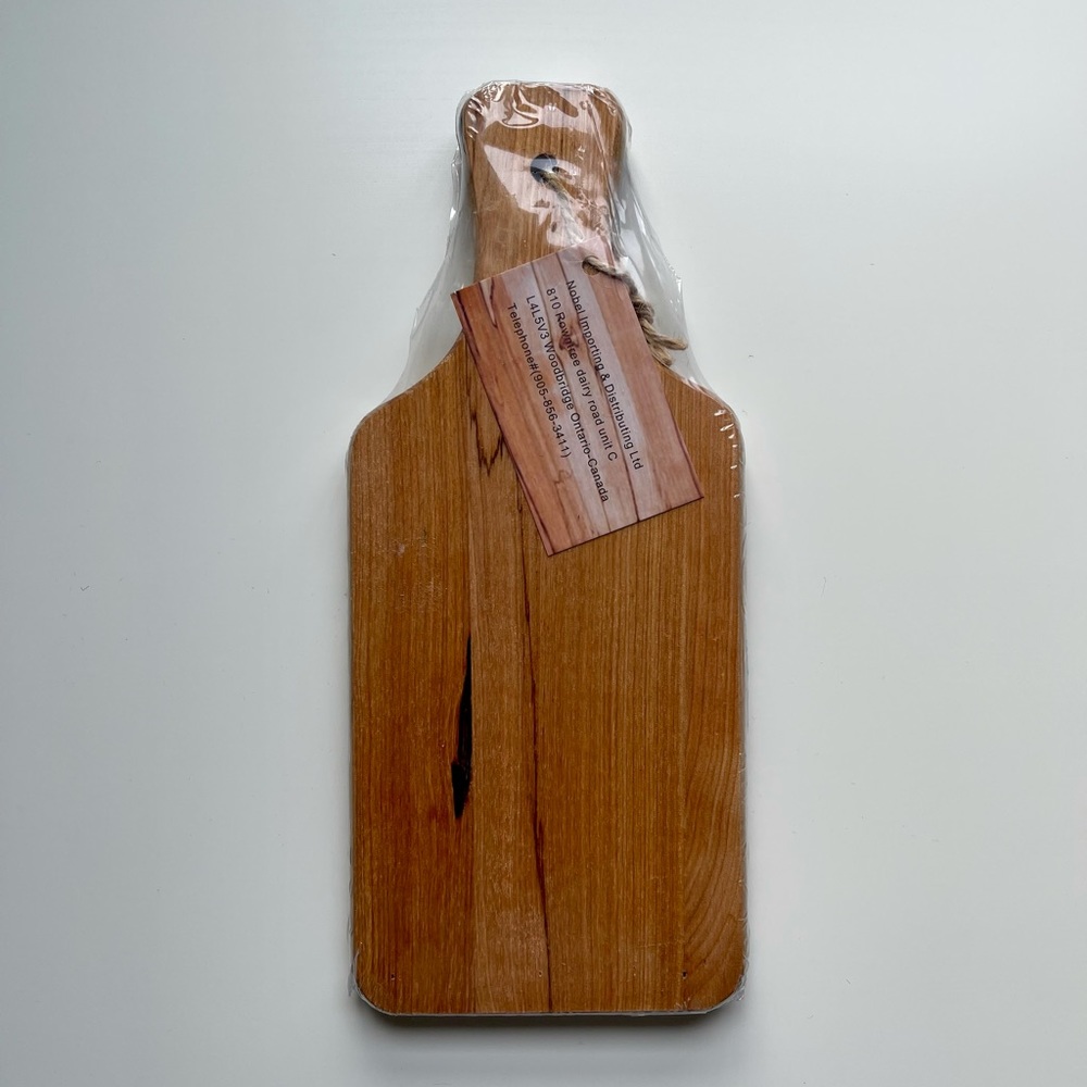 Red Birch Wood Charcuterie Board